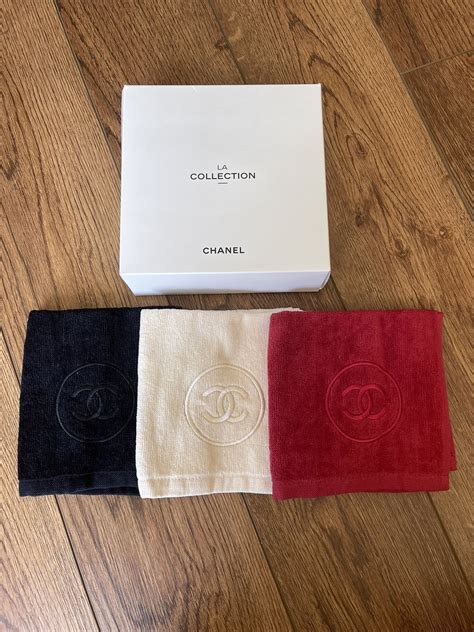 chanel hand towels|Chanel body wash for men.